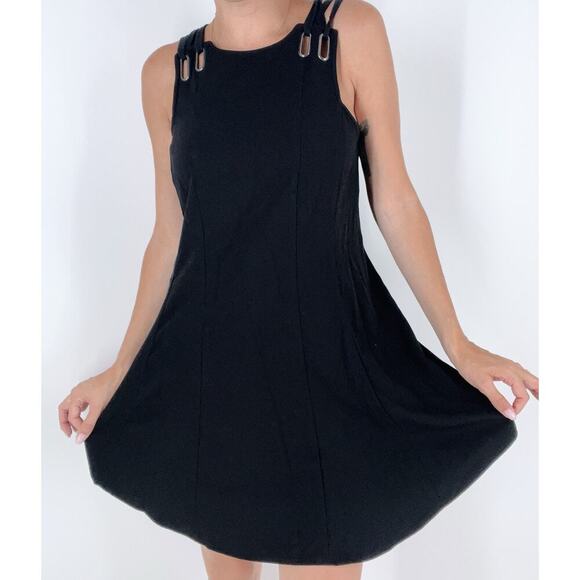 Free People Black Baby Love Dress Size Small - Picture 3 of 5